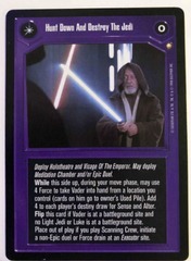 Hunt Down And Destroy The Jedi - Oversized Promo